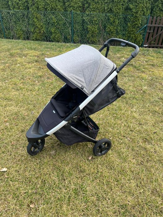 THULE SPRING Super Stan wózek spacerowy Melange Grey Szary