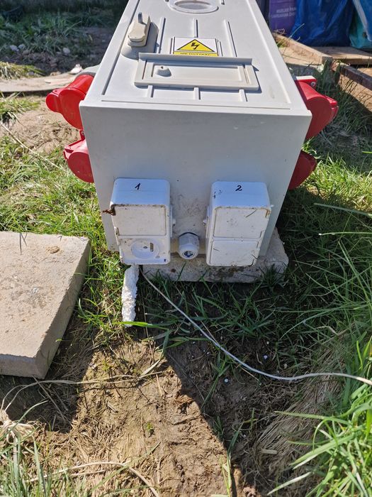 Skrzynka budowlana +podlicznik