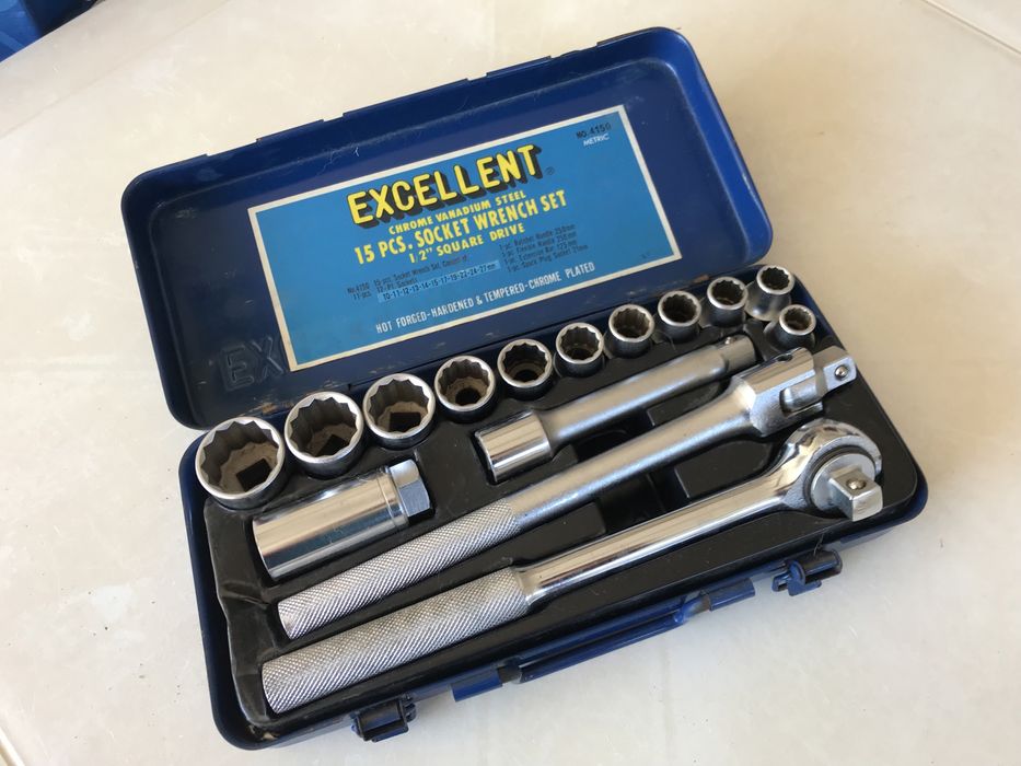 Kit ferramentas Excellent Chrome Vanadium