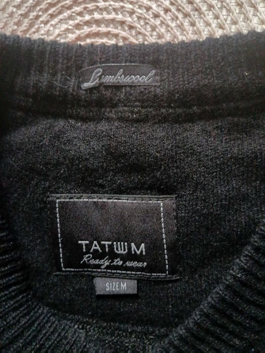 Tatuum elegancki męski Sweter r.M 100%lambswool