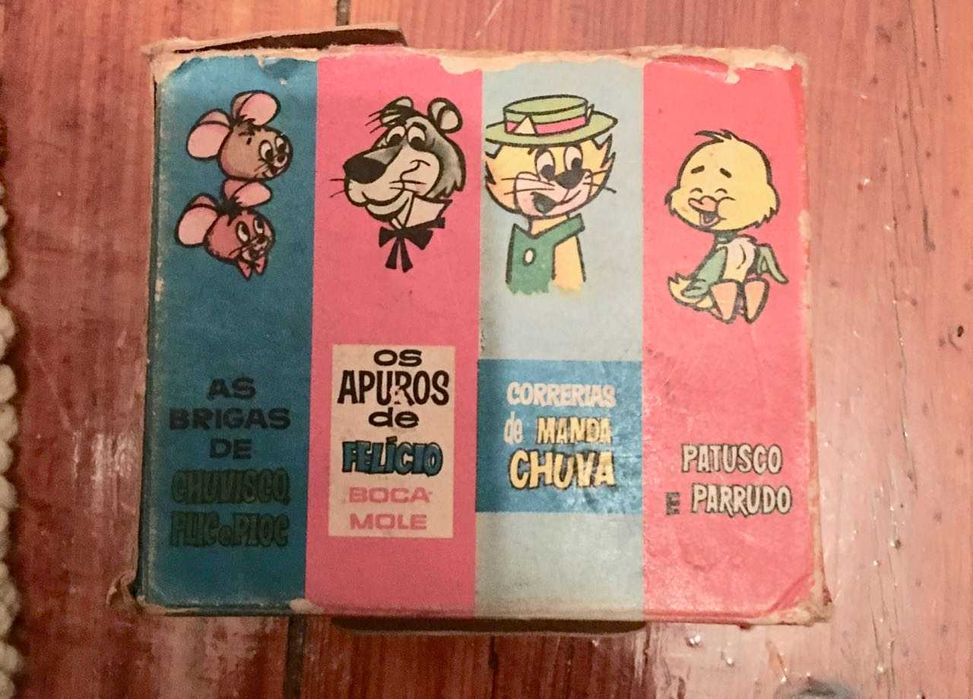 Colecção completa 4 livros Hanna Barbera Brazil
