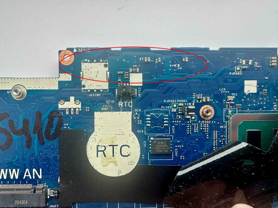 Материнська плата Dell 5410 i5-10310U під ремонт запчастини LA-J371P