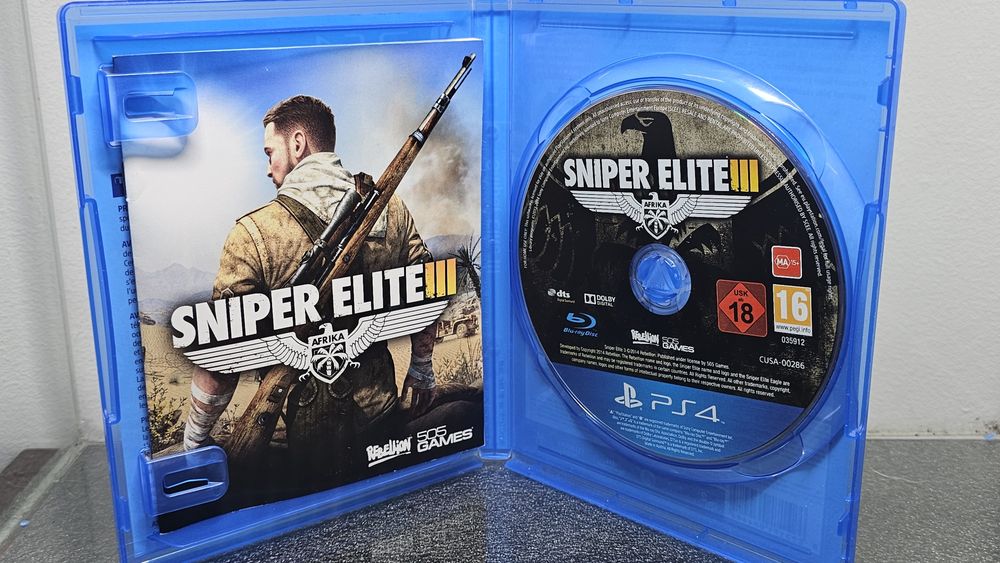 Sniper Elite III Afrika Afrika PS4 PlayStation 4 Sniper Elite 3