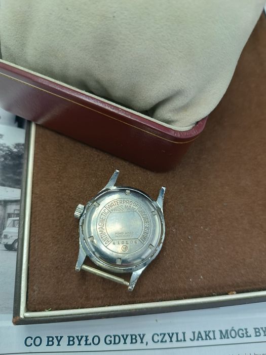 Zegarek  mechaniczny pronto Swiss 17jewels