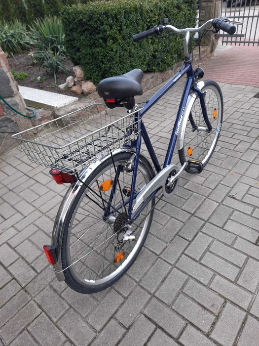 Rower trekkingowy ACTIVE ALU 28” 7 biegów koszyk sprawny
