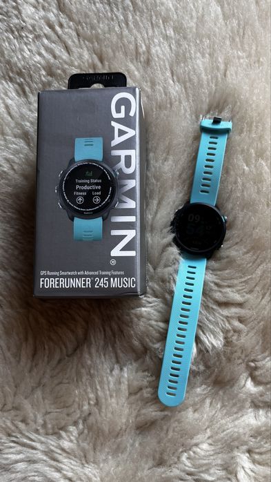 Garmin Forerunner 245 Music – stan idealny, jak nowy!