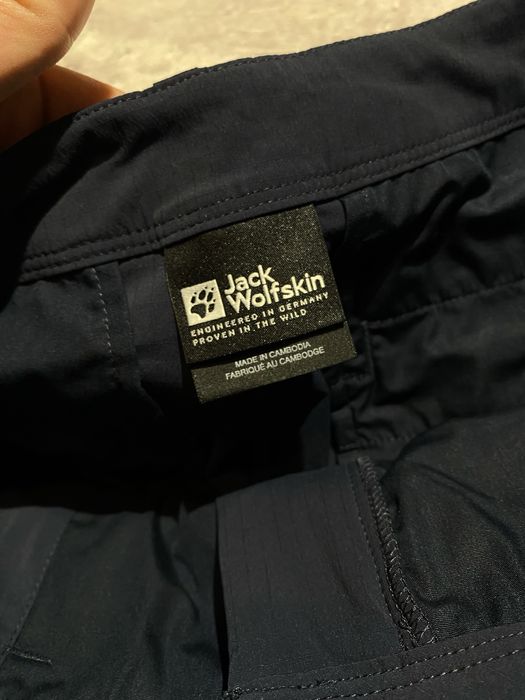 Штаны jack wolfskin , карго , трекинговые , для похода