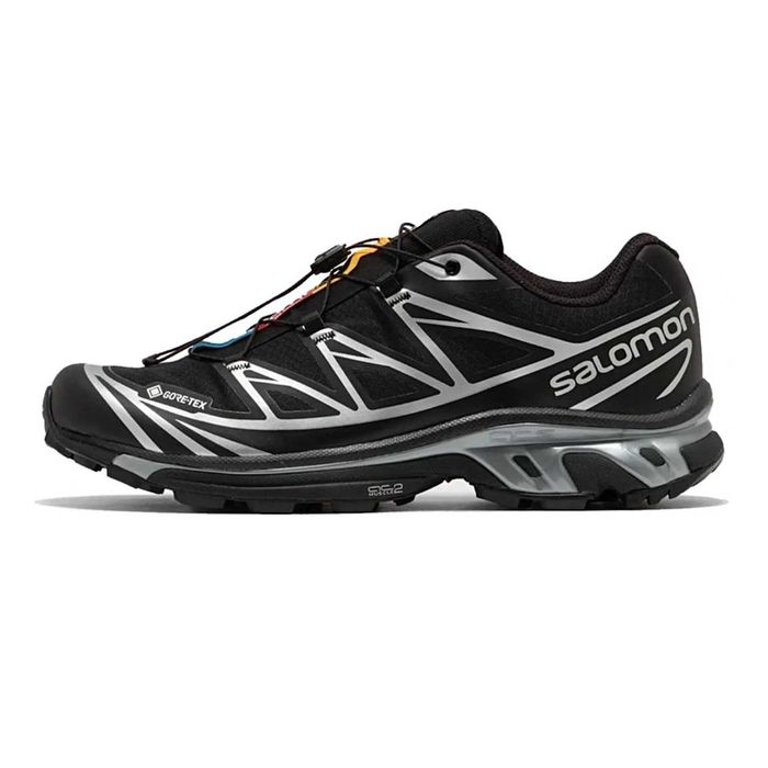 Чоловічі кросівки Salomon XT-6 Gore-Tex "Black/Silver" Розміри 41-45