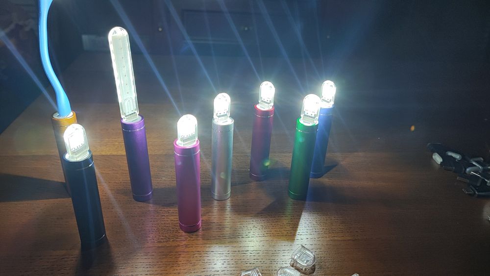 USB led лампа 5V гнущейся яркая энергоекономная