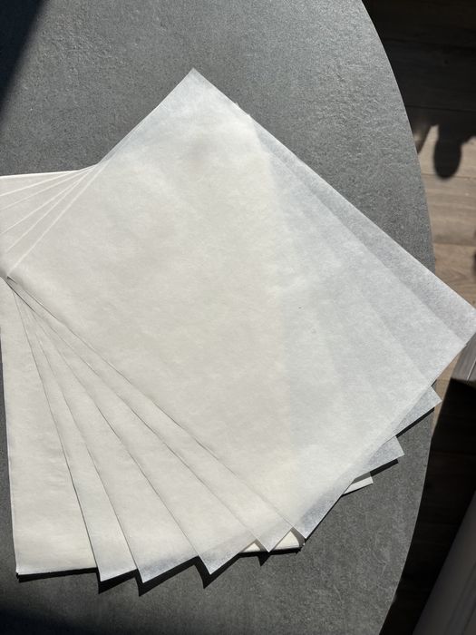 Калька, полупрозрачная бумага