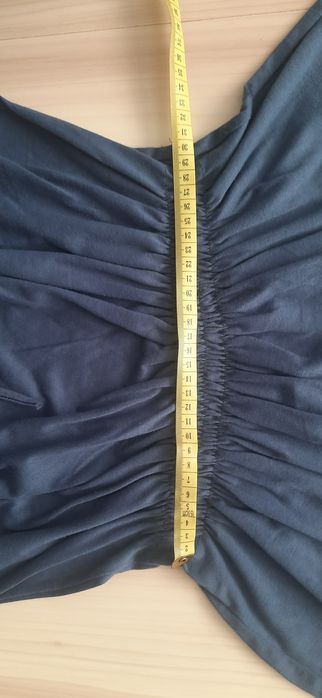 Ciemnoniebieska bluzka r.M/L