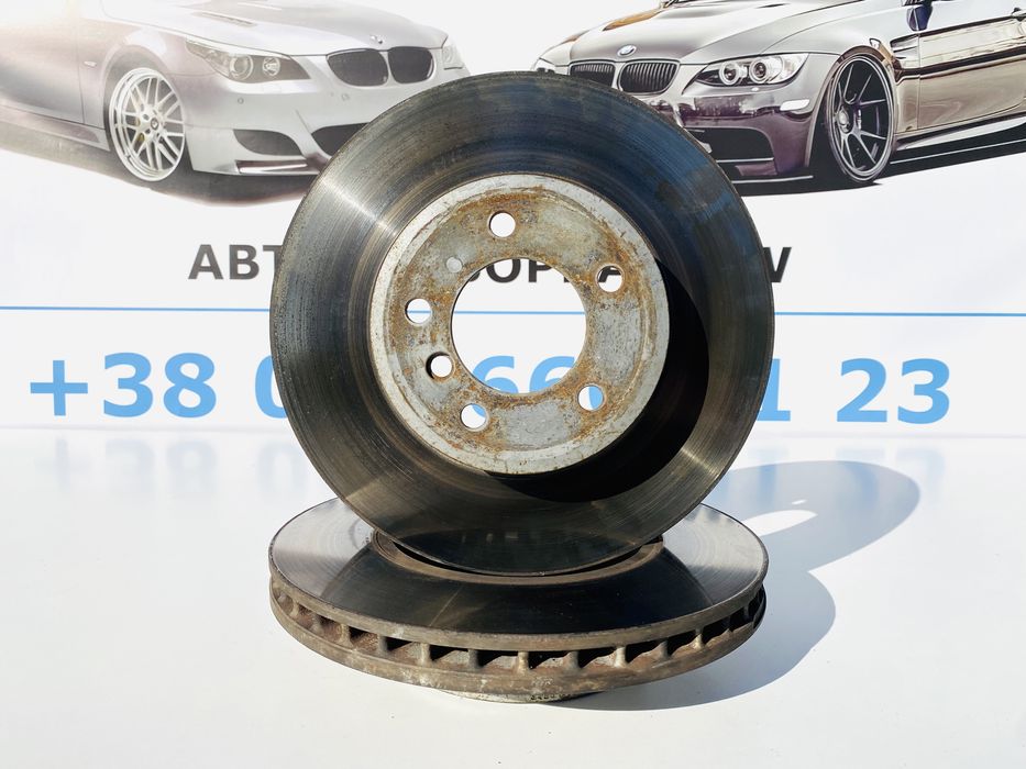 Тормозні Диски BMW E60 E61 M57n 2.5 3.0 Дизель Передні Тормозние Диски