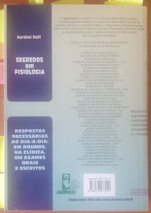 Segredos em Medicina Interna, Fisiologia e Hepato/Gastroenterologia