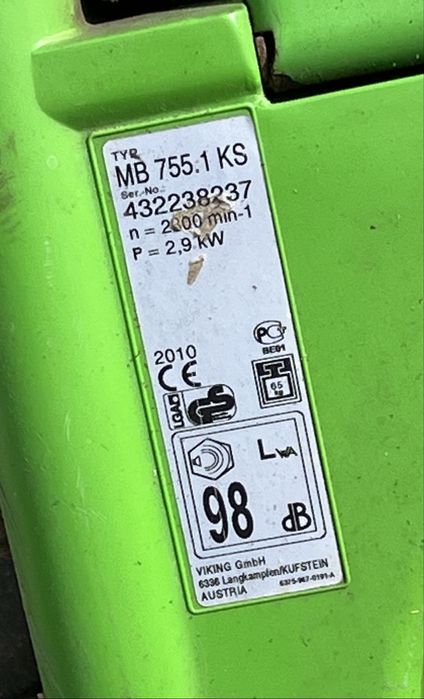 Kosiarka Viking MB 755 kawasaki profesjonalna