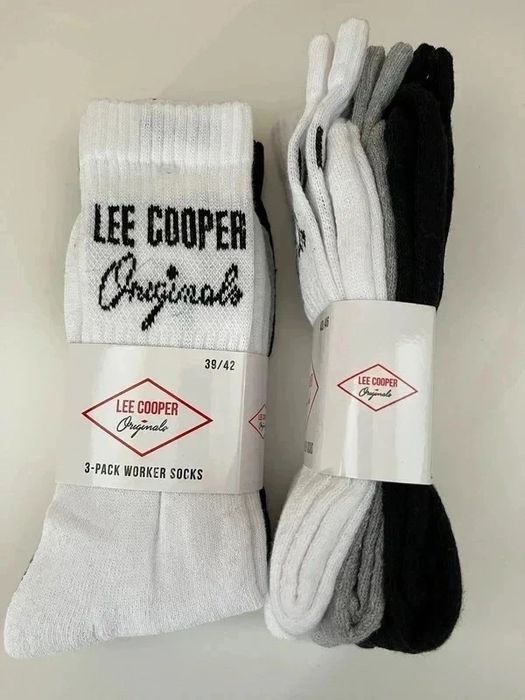 Skarpety męskie 3 pak Lee Cooper-39/42 ,43/45
