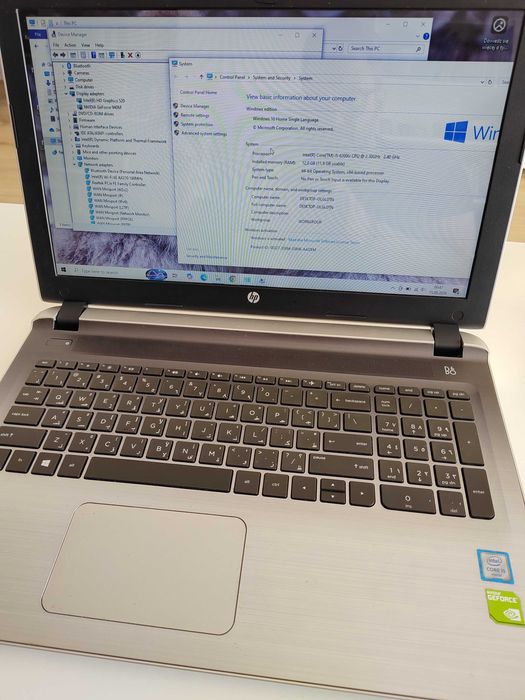 Gotowy Laptop HP Pavilion 15 i5 6200u SSD 12gb RAM NVIDIA GeForce 4gb