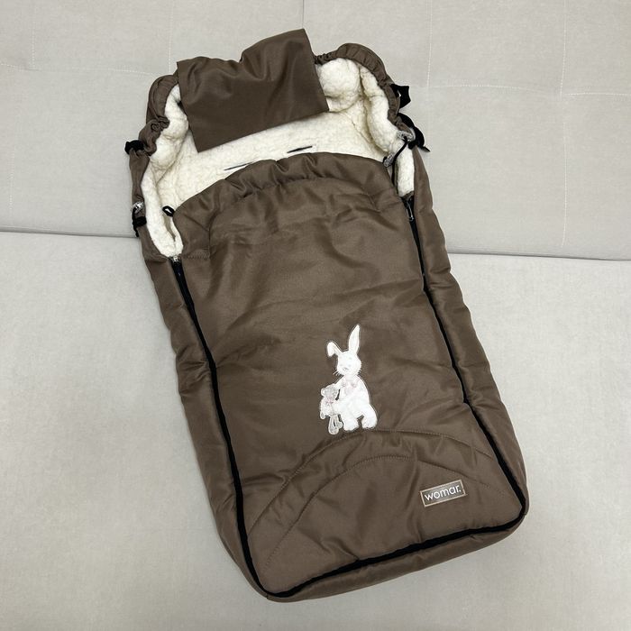 Спальний мішок-конверт в дитячий візок або санки