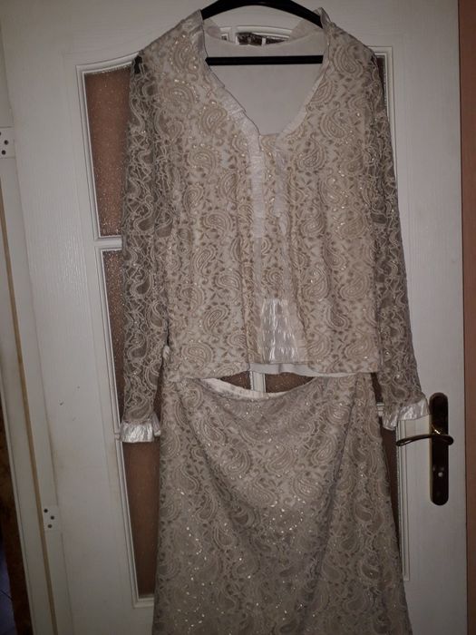 Bluzka, spódniczka, garsonka, komplet