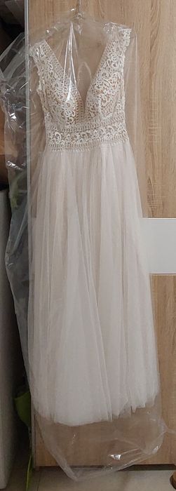 Wyjątkowa suknia ślubna rozmiar 36