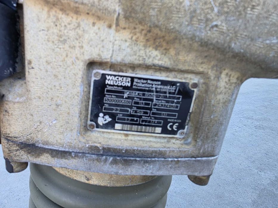 Zagęszczarka stopowa skoczek Weber Wacker Bomag Ammann