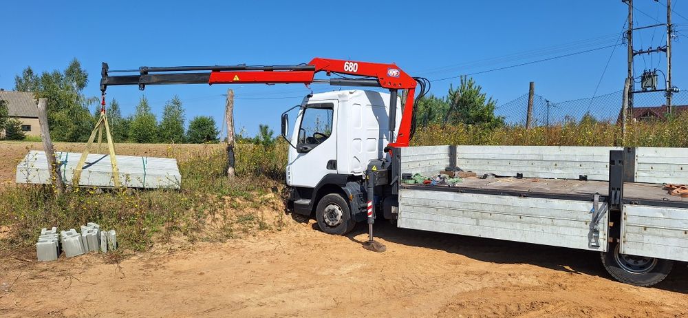 Podmurówka betonowa OD RĘKI, TRANSPORT HDS