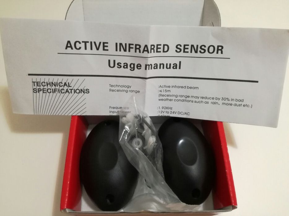 Sensores / células IR infravermelhos para portões64738211402626121
