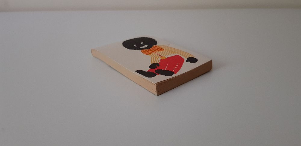 Vintage notesik z czarnym pajacykiem