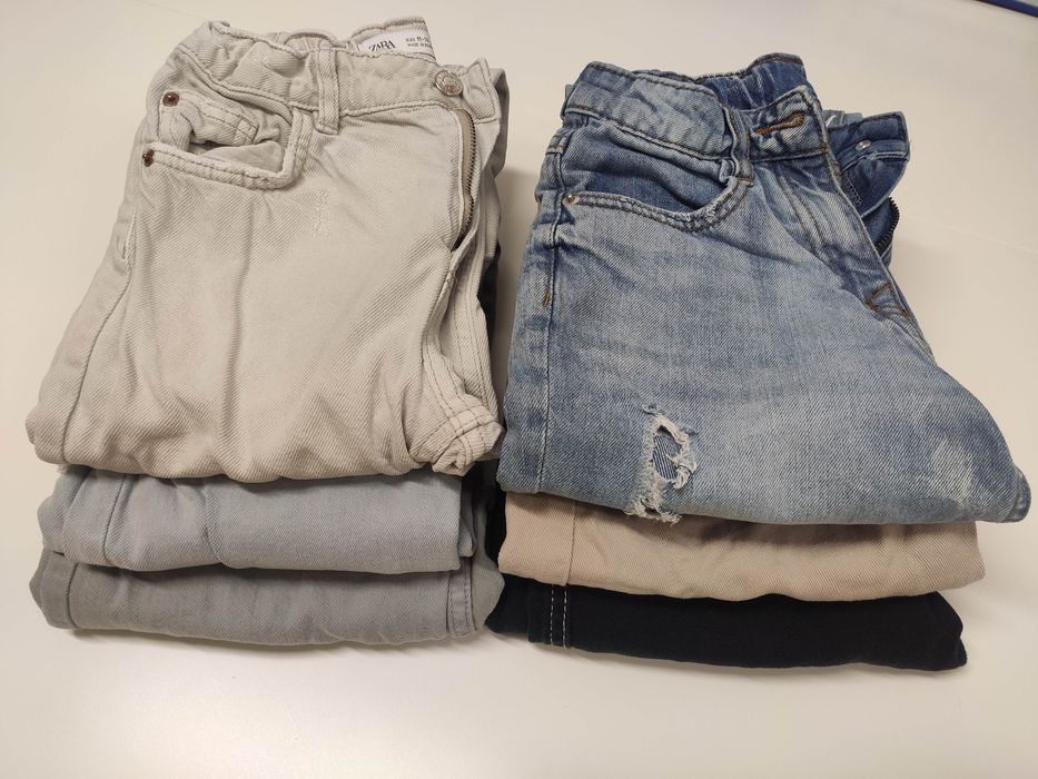 Spodnie dla dziewczynki Zara 11/12 152cm Coccodrillo Shein 6 par