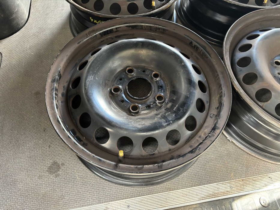 4X Felgi Stalowe 15 VW SKODA AUDI SEAT CUPRA 6J ET43 5X112 57.1 ORG