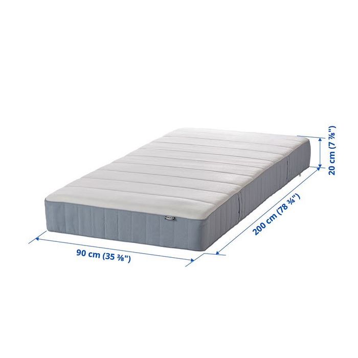 Conjunto de cama e colchao solteiro