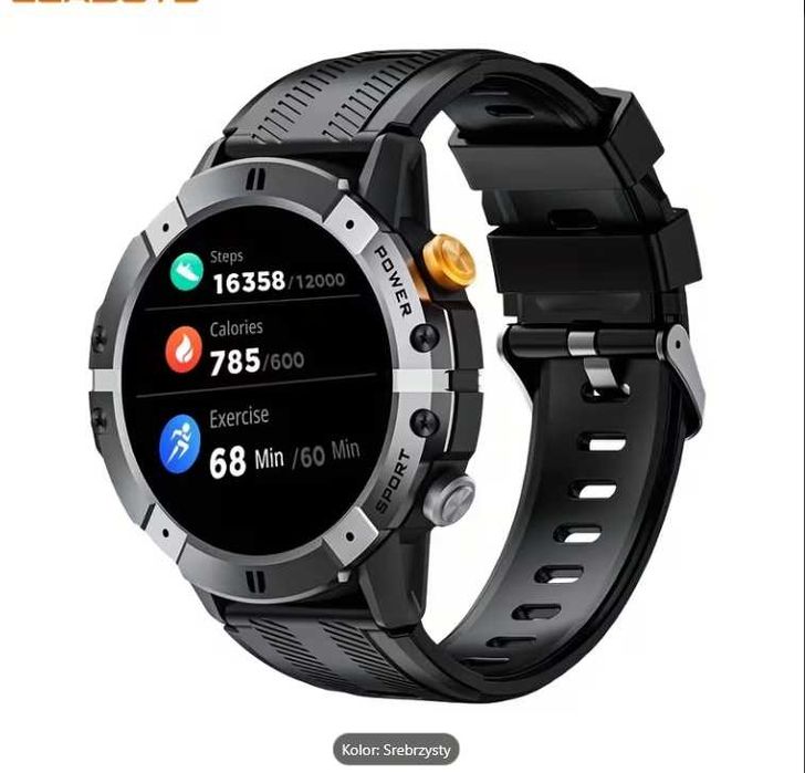 Smartwatch - tytan -PANCERNY