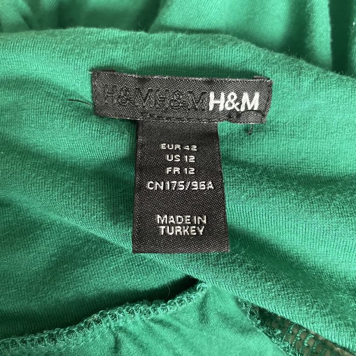 Zielona damska sukienka H&M [12]