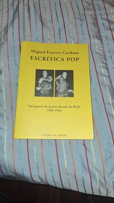 Livro Miguel Esteves Cardoso - Escritica Pop