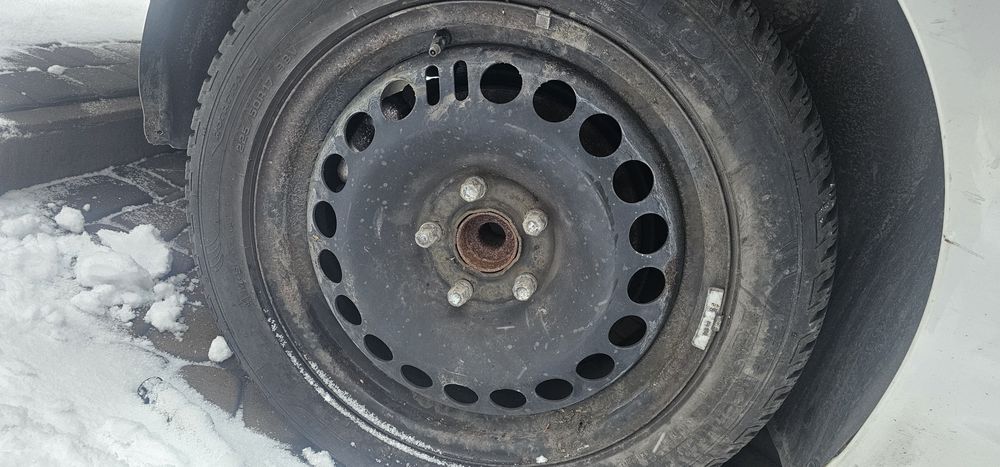 Kola zimowe  17 5x120  opel insignia  opony fulda