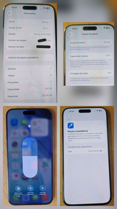 Iphone 15 Pro Max 256gb 450€