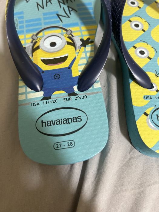 Havaianas n 27-28 Europa novas. Nunca usadas mínimos 29/30