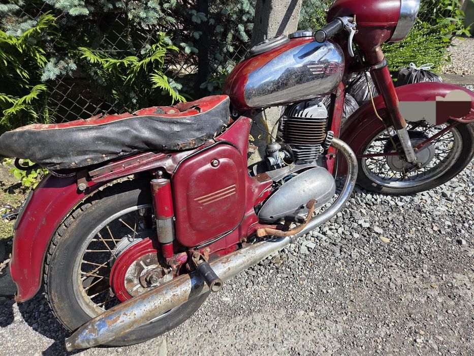 Jawa 250 typ 353 + drugi silnik