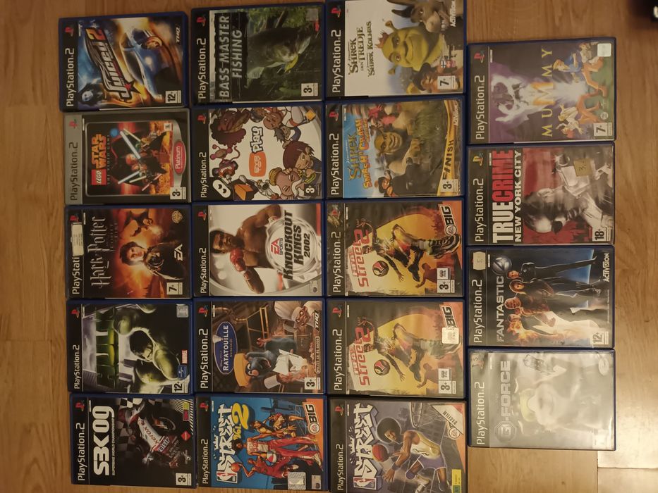 Sprzedam gry na konsolę PlayStation 2 ps2 psx ps one