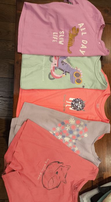 Bluzeczki cool club rozmiar 122 dla dziewczynki