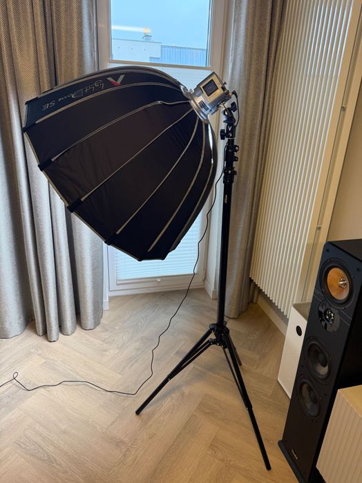 AMARAN by Aputure Statyw do lampy - Lekki statyw, gruby aluminiowy design z pneumatycznym wypełnieniem, 2,8 m