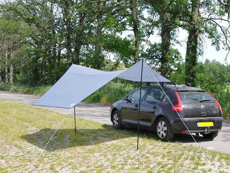 TARP • Daszek uniwersalny kempingowy • Zadaszenie turystyczne • Osłona