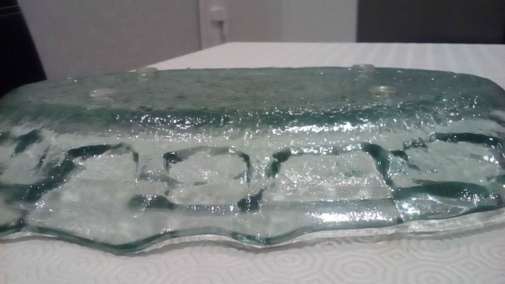 Em vidro transparente - elegantes centros, potes e jarrões