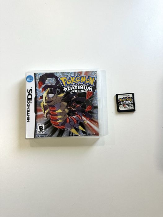 Pokémon Platinum Nintendo DS (Jogo Original, Capa do jogo não original - impressa)