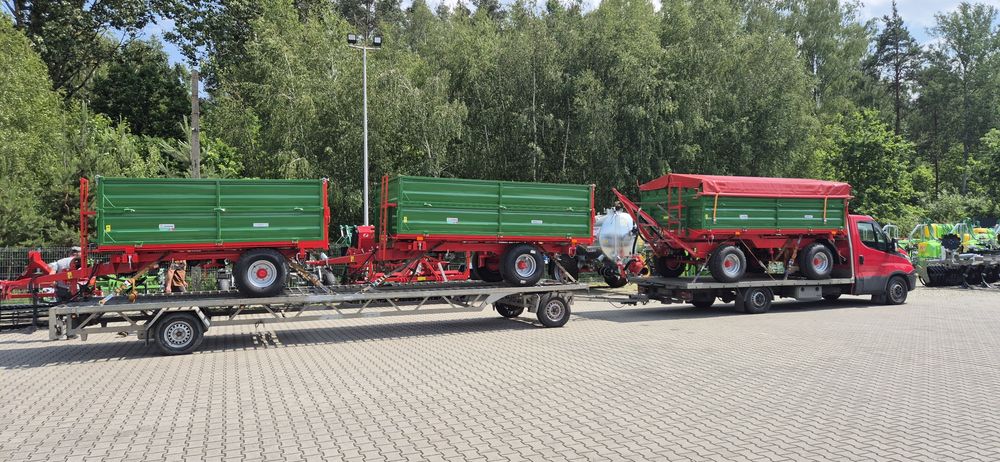 Przyczepa jednoosiowa 5,0t Gomar Dwuosiowa Pronar Metal-Fach Mar 3,5t