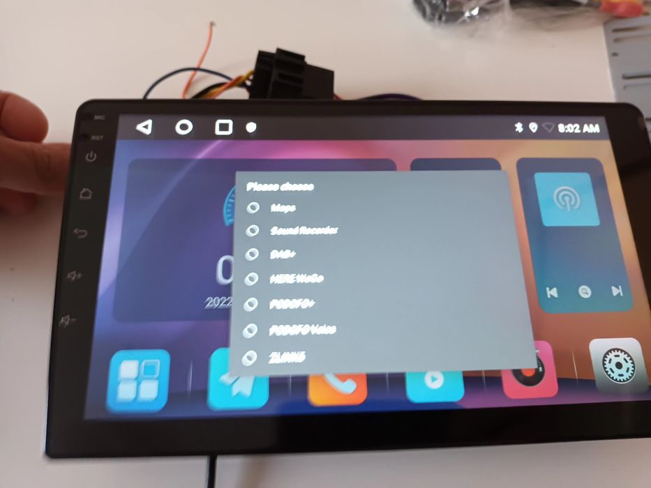Radio Android Carplay 2din 9 cali