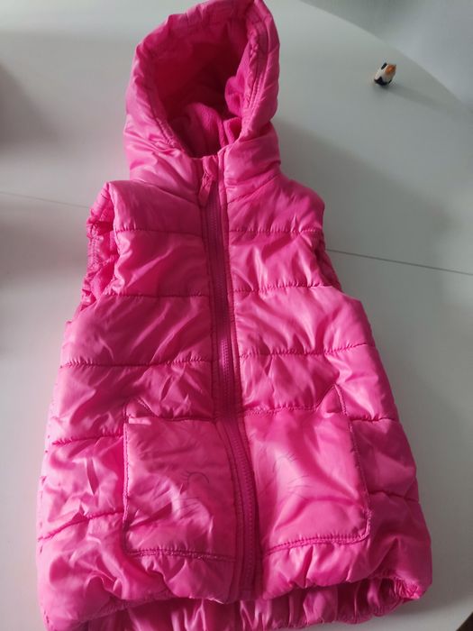 Bezrękawnik dla dziewczynki 122/128