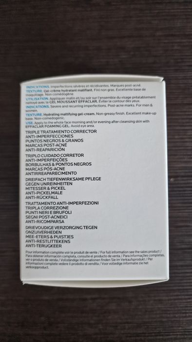 La Roche Posay Effaclar duo +M krem przeciw niedoskonalościom  45 ml