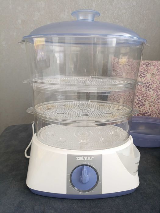 Parowar Zelmer SC1002 - jak nowy.