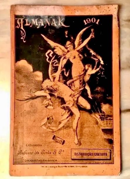 6 ALMANAQUES de 1901 a 1919 - lote