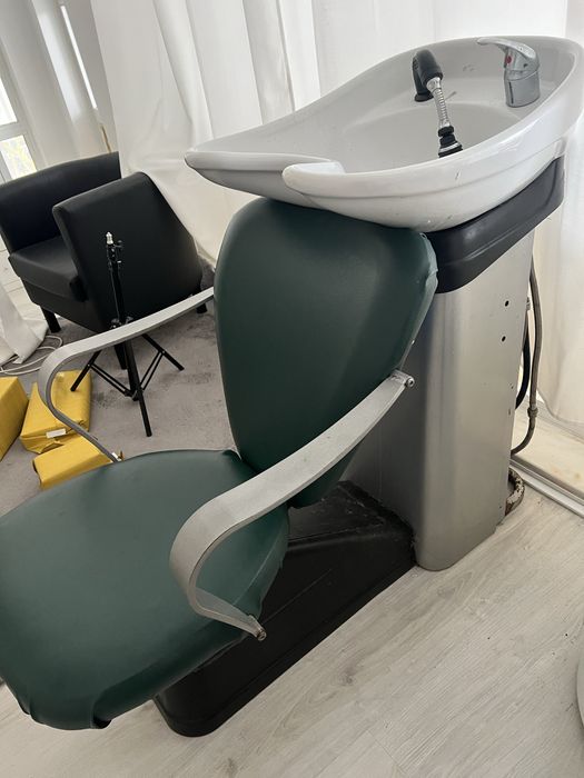 Calha de lavagem de cabelos